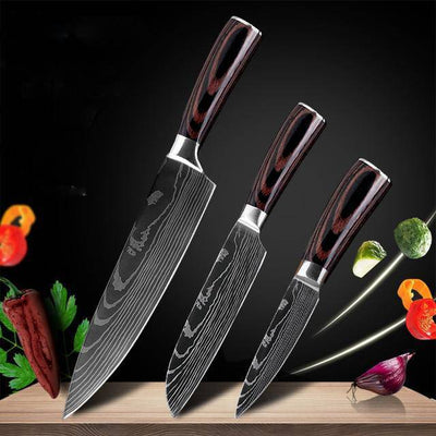Carpenters Special Kitchen Knife Set 6 And 8 Piece Cooking Tools