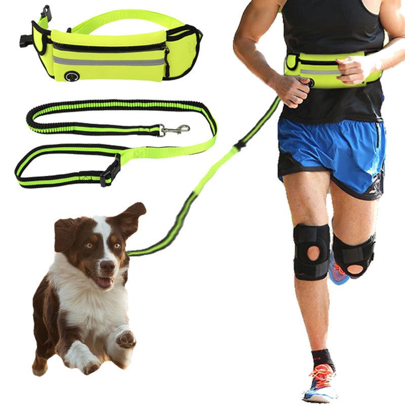 Dog Walking Waist Bag For Hands Free Outdoor Sports