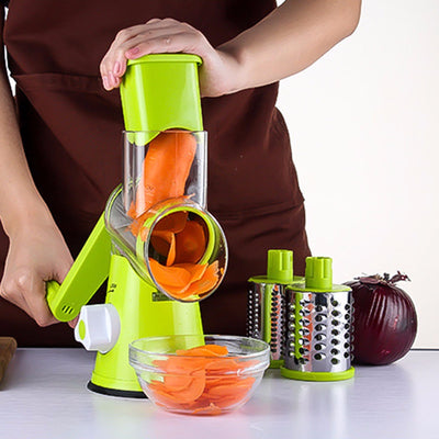 Vegetable Cutter Mandoline Slicer Round Potato Carrot Julienne Grater