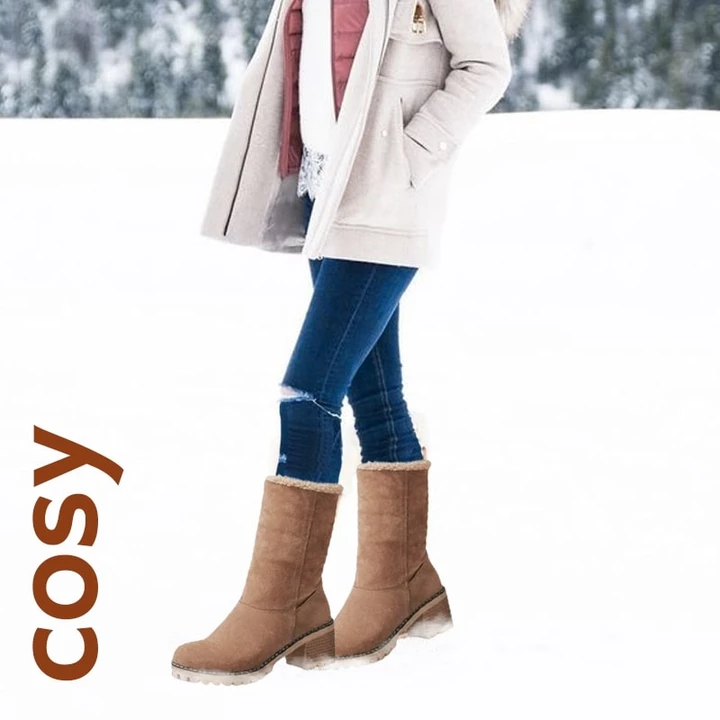 Cosy Ladies Winter Boots Warm Lined Comfortable Footwear
