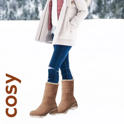 Cosy Ladies Winter Boots Warm Lined Comfortable Footwear