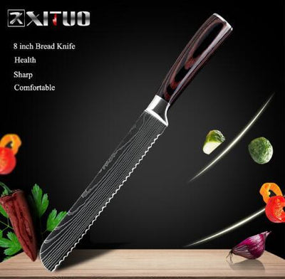 Carpenters Special Kitchen Knife Set 6 And 8 Piece Cooking Tools