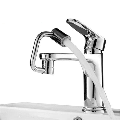 Rotatable Faucet Extender With Splash Proof Filter For Bathroom
