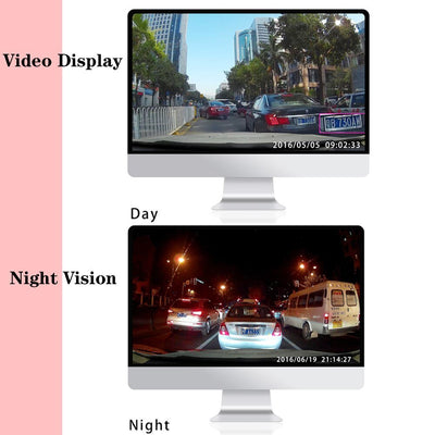 HD Rearview Mirror Dash Cam 1080P For Cars And Trucks