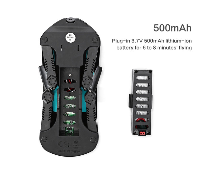 JY018 Black Bee Drone With Wifi Fixed Aerial