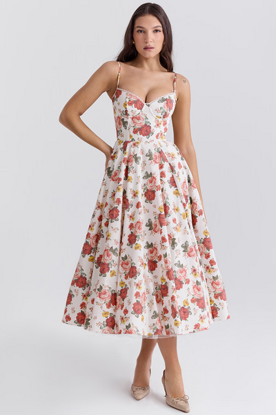 Sophie Luxury Long Dress Elegant Shaping Evening Gown