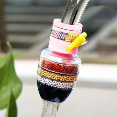 Rotating Splash Proof Water Saving Faucet Nozzle Filter