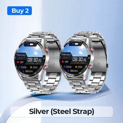 Multifunctional Smart Watch Health Monitor Compatible With IOS Android