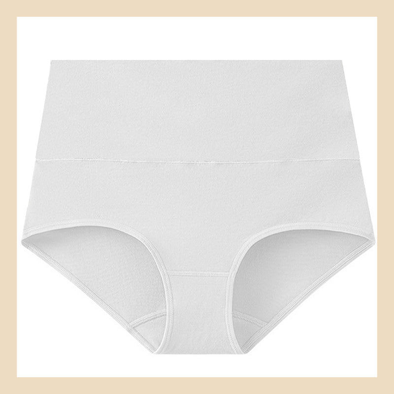 Women's High Waist Cotton Underwear Comfortable Lightweight Breathable