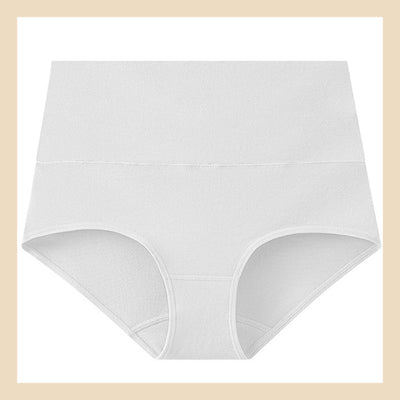 Women's High Waist Cotton Underwear Comfortable Lightweight Breathable