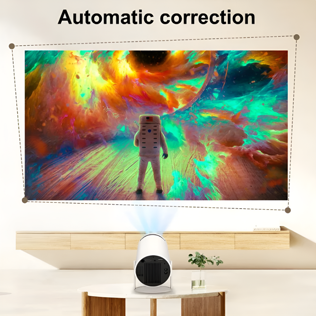 HD Mini Projector Portable Compact Video Entertainment Device