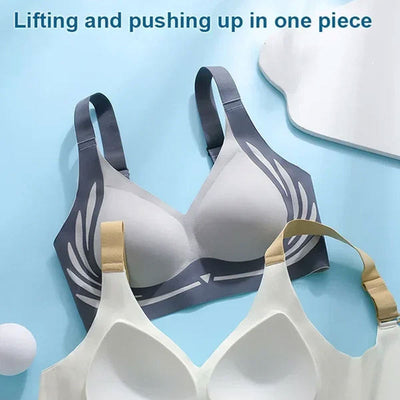 Wireless Push-up Bra Wireless Comfort No Sagging Support Bra