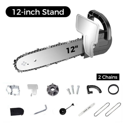 Electric Chain Saw Converter Attachment For Angle Grinder Tool