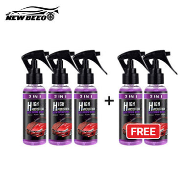 3 In 1 Car Polishing Spray Ceramic Finish And Protection