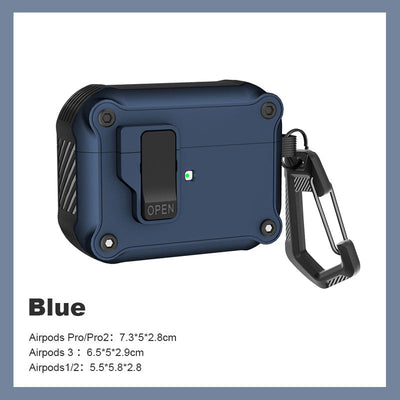 AirPods Second Generation Case Protective Mecha Headphone Set