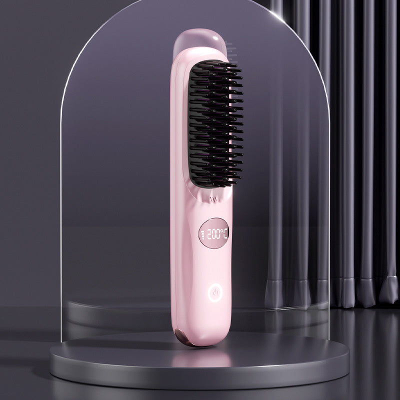 Wireless Hair Straightener Cordless Portable Fast Heating Styling Tool