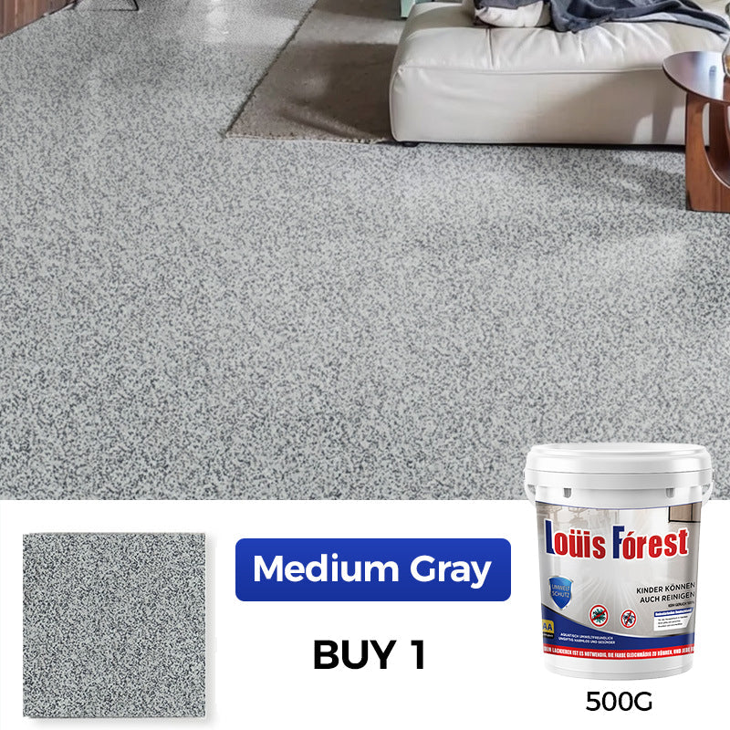 Epoxy Floor Coating With Glossy Marble Finish For Durable Protection