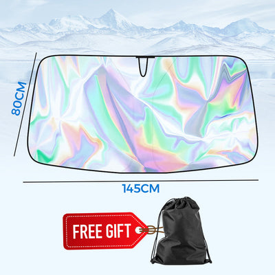 Universal Foldable Windshield Sun Shade For Cars And Trucks