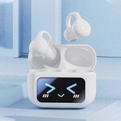 Smart Touchscreen Bluetooth Earbuds Wireless Noise Cancelling Earphones