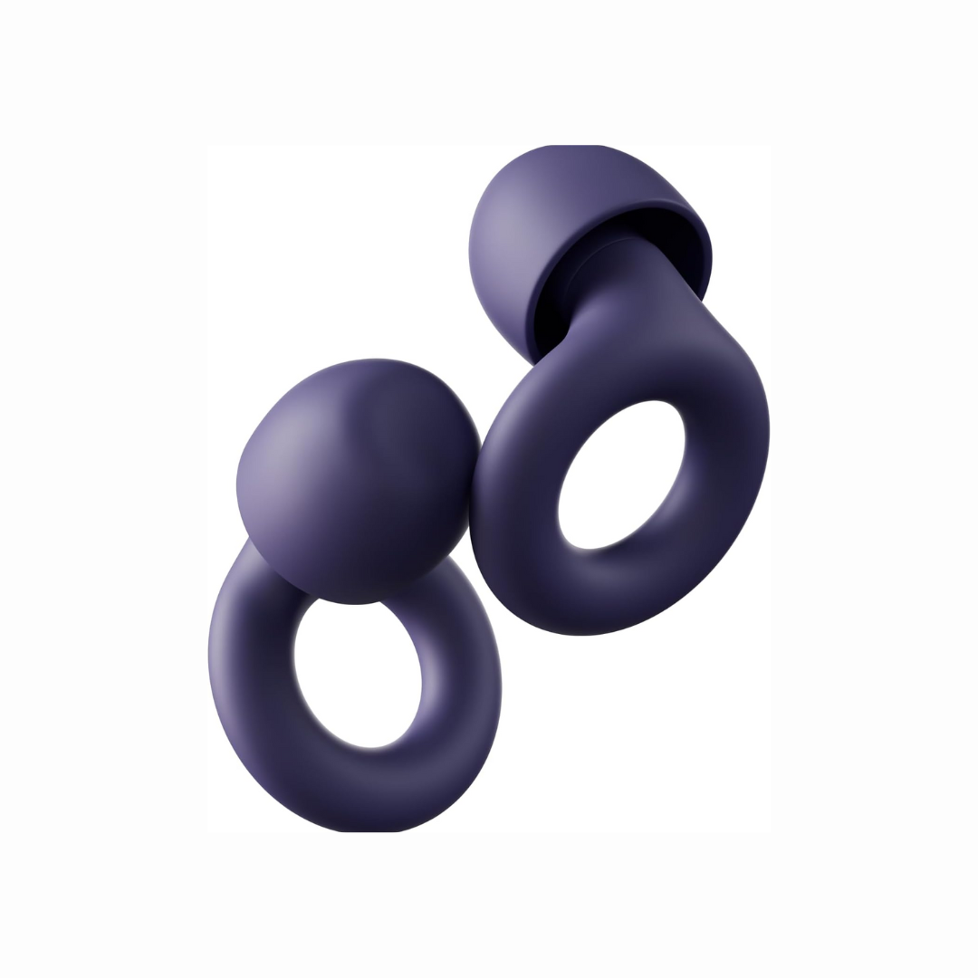 Silicone Earplugs Noise Reduction Soft Comfortable Reusable Protection
