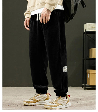 Men's Corduroy Pants Soft Casual Comfortable Trousers
