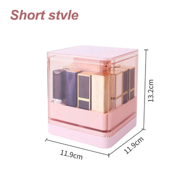 Pressing Design Transparent Cosmetic Display Case For Storage And Organization