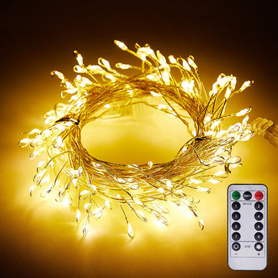 Copper Wire Light String Firecracker Style Decorative Lights