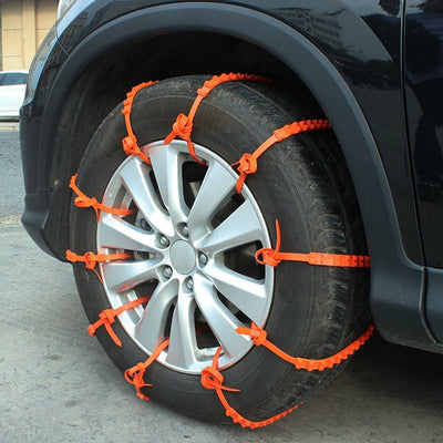 Snow Tire Chains Anti-Skid For Improved Winter Traction Safety