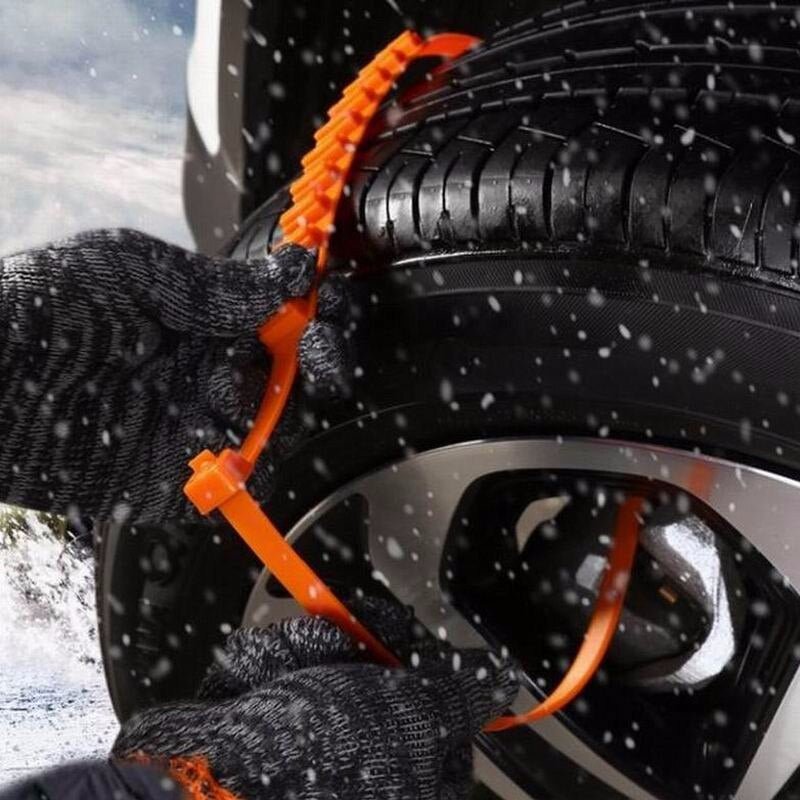 Snow Tire Chains Anti-Skid For Improved Winter Traction Safety