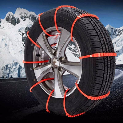 Snow Tire Chains Anti-Skid For Improved Winter Traction Safety