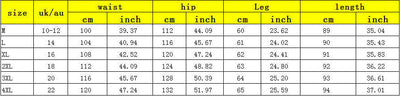 Women's Cotton Pants Elastic Waist Comfortable Soft Cotton Trousers