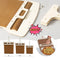 Wooden Pizza Peel With Sliding Shovel And Storage Board Set