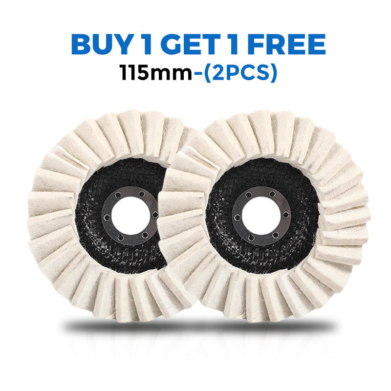 Wool Felt Polishing Disc Flap For Effective Surface Finishing
