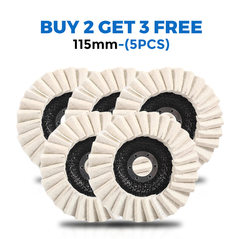 Wool Felt Polishing Disc Flap For Effective Surface Finishing