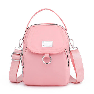 Large Capacity Shoulder Bag With Multi-layer Spacious Design