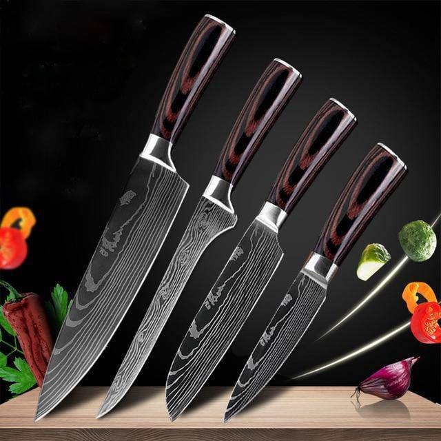 Carpenters Special Kitchen Knife Set 6 And 8 Piece Cooking Tools