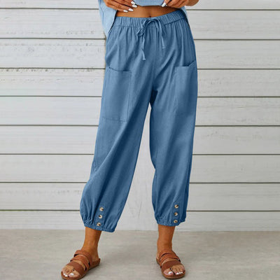 Women's Wide Leg Pants Loose Straight Comfortable Trousers