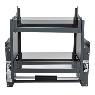 Pull Down Kitchen Shelf 24 Inch Cabinet Space Saving Organizer