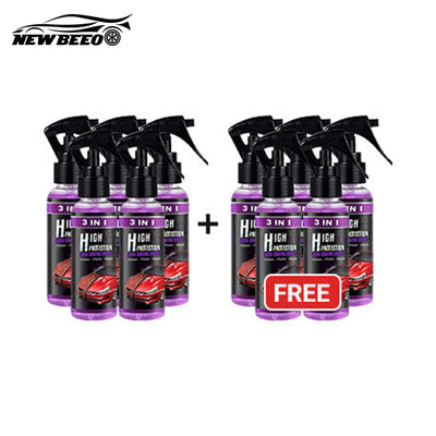 3 In 1 Car Polishing Spray Ceramic Finish And Protection