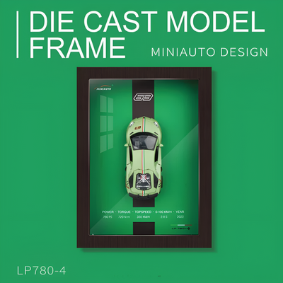 Sports Car Wall Art Diecast Car Frame Decoration