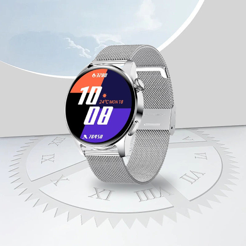Heart Rate Blood Sugar Monitoring Watch With Bluetooth Call Function