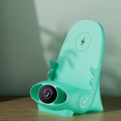 Mini Chair Wireless Phone Charger Multifunctional Phone Holder