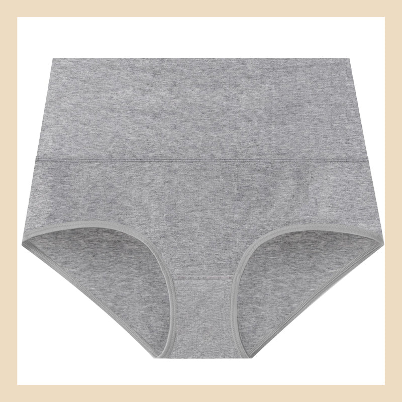 Women's High Waist Cotton Underwear Comfortable Lightweight Breathable