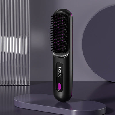 Wireless Hair Straightener Cordless Portable Fast Heating Styling Tool
