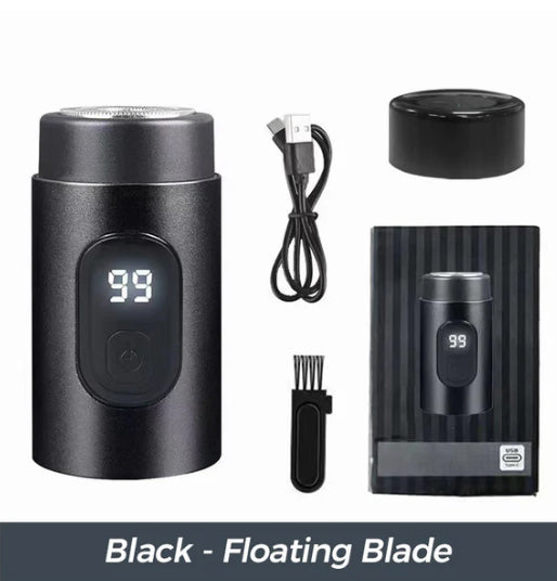 Mini Portable Electric Shaver Compact Rechargeable Grooming Tool