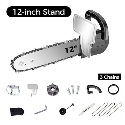 Electric Chain Saw Converter Attachment For Angle Grinder Tool