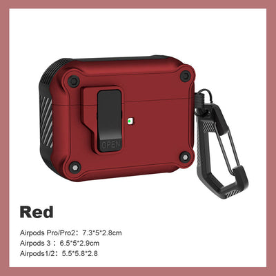 AirPods Second Generation Case Protective Mecha Headphone Set