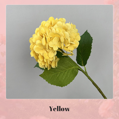 3d Hydrangea Artificial Flower Realistic Decorative Bloom