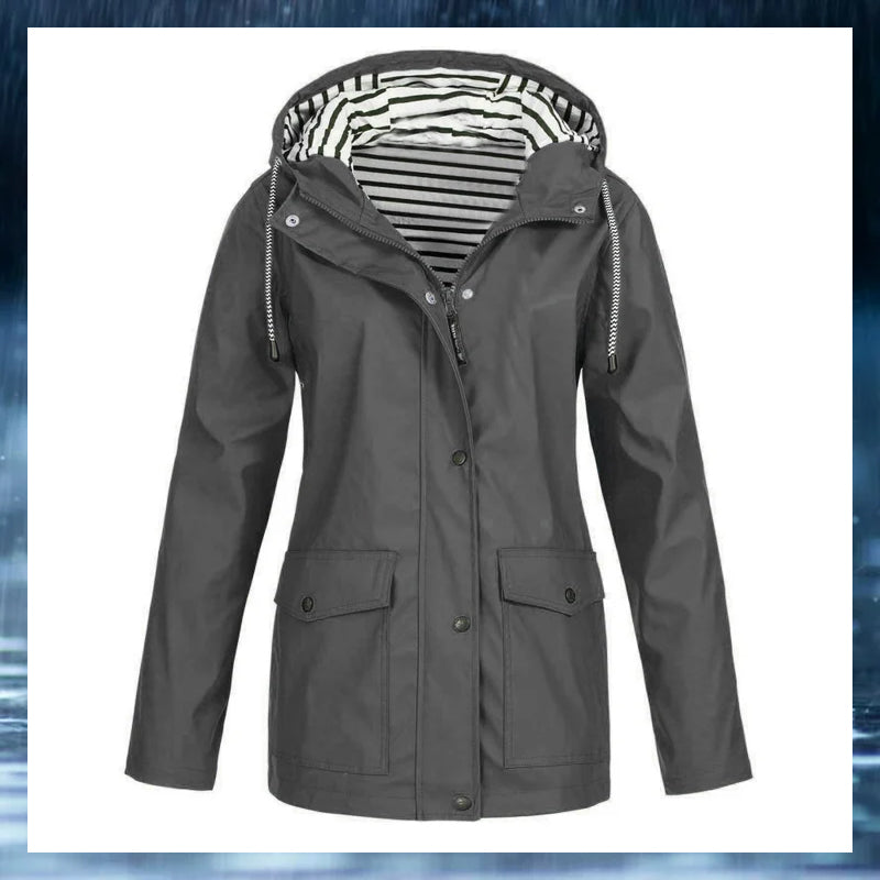 Waterproof And Windproof Jacket Lightweight Outdoor Raincoat For Men Women