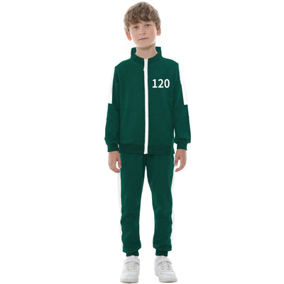 Game 2 Kids Tracksuit Two Piece Sweatshirt And Pants Set For Cosplay